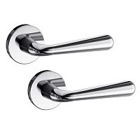 Ручки на розеті TUPAI 5S 293 (4041-4046) хром полірований